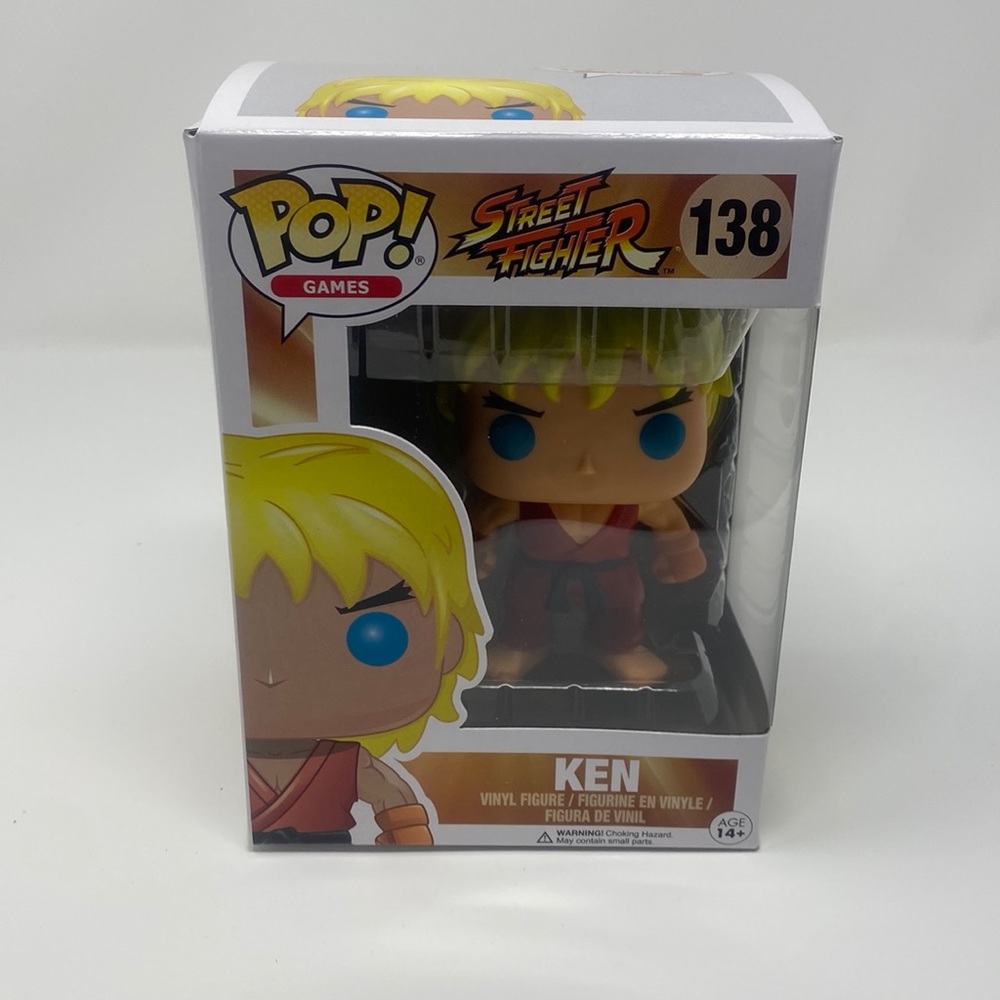 Street Fighter Ken Funko